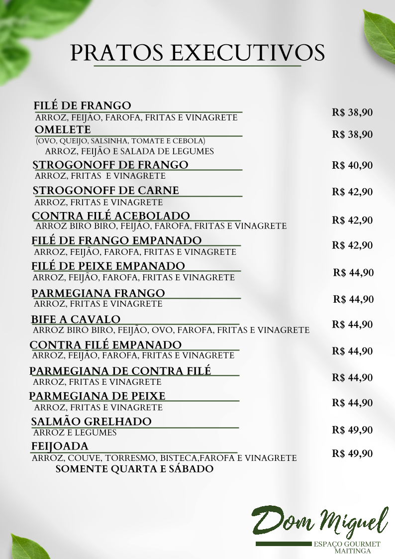 Menu Dom Miguel Espaço Gourmet-5